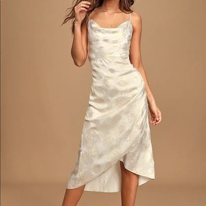 Lulus Cowl Neck Dress - Size XS